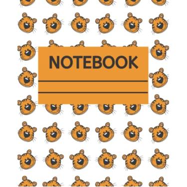 Imagem de Notebook For Kids: Wide Ruled Notebook For Kids | Tiger Notebook