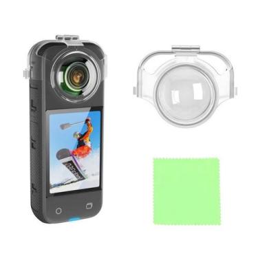 Imagem de Protetor de Acrílico Anti-Risco para Lentes da Câmera Insta360 X3 - Sh