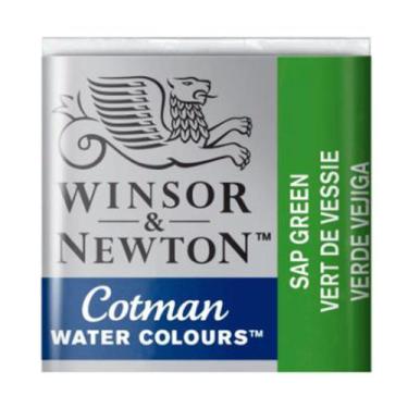 Imagem de Tinta Aquarela Pastilhas Winsor & Newton Cotman, SAP GREEN - 599