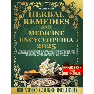 Imagem de Livro: Enciclopédia de remédios herbais e medicina natural