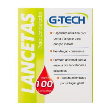 Imagem de Lanceta G-Tech 28gr - caixa c/ 100 Unidades