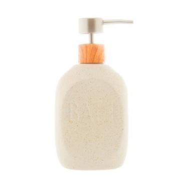 Imagem de Porta Sabonete Líquido De Cerâmica Granilite Bath  430ml - Lyor