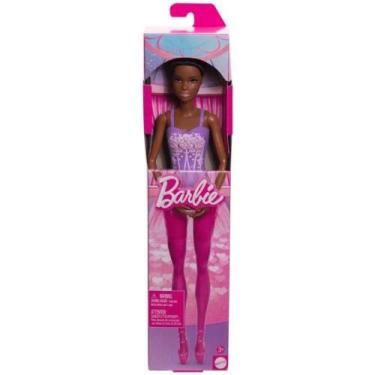 Imagem de Boneca Barbie Bailarina Negra Roupa Floral Mattel