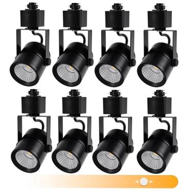 Imagem de VAYANNKSUN Cabeças De Iluminação De Trilho De 10 W H Cabeças De Luz De Trilho De Led Reguláveis Luminárias De Substituição Holofotes De Teto Branco Frio Brilhante De 4000 K Para Tarefas De Destaque