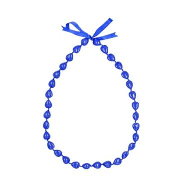 Imagem de QRH Colar de Nozes Kukui Lei de Formatura Class of 2025 Colar Colorido de Nozes Grossas Laço Havaiano Luau Lei Colar para Mulheres e Homens, Madeira, Sem Pedra Preciosa