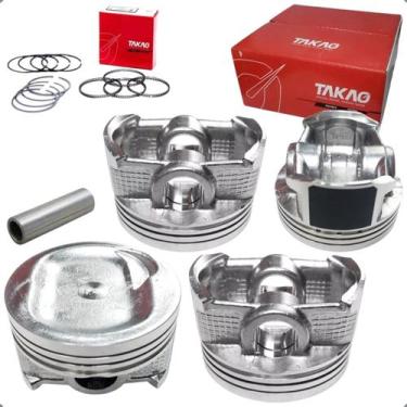 Imagem de Jogo Pistao com Aneis Para Honda Fit 1.4 8v L13A4 2003 2004 2005 2006 