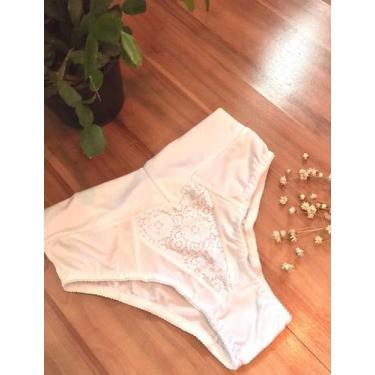 Imagem de Calçola Calcinha Tangão Cintura Alta Lycra Rosset Rossete Duloren Dulo