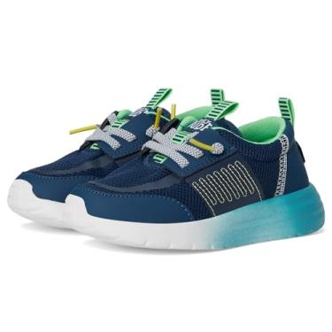 Imagem de Hey Dude Tênis masculino Sirocco Play Sport Block (infantil), Azul-marinho/azul-claro, 19