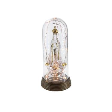 Imagem de Luminária Imagem Nossa Senhora De Fátima Redoma E Luzes