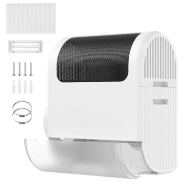 Imagem de Ventilação para secadora interna 3 em 1 – kit de ventilação para secadora interna para sistema de gaveta de água e secadoras de roupas elétricas, com filtro de algodão não tecido de alta resistência