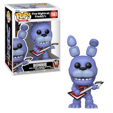 Imagem de Boneco Funko Pop! Five Nights at Freddy’s 10 anos - Bonnie com Guitarra