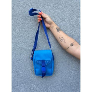 Imagem de Bolsa tiracolo estampada fervo unisex colorida - RAFAELA CAPEL, Azul