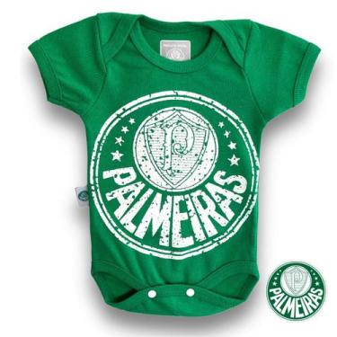 Imagem de Body Bebê Palmeiras Oficial Infantil Recém Nascido Roupa bebê Palmeira
