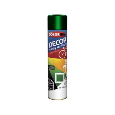 Imagem de Tinta Spray Colorgin Decor Verde Folha (Nr23-Onu 1950) c/6pcs