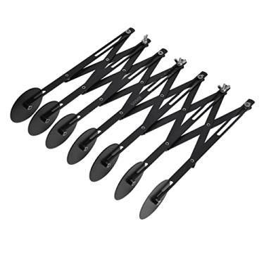 Imagem de MUNEFE Roda do cortador da pastelaria, cortador do rolo da pastelaria da multi roda, cortador de massa de aço inoxidável para brownie, cortador de macarronete, alface da torta (7 rodadas)