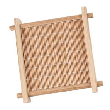 Imagem de ＡＷＨＡＯ Acessórios para gaiola de esteira de resfriamento de pequenos animais Bambu verão respirável lisa anit resistente almofada de, 12cmx12cm