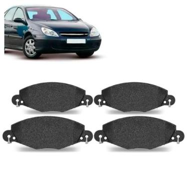 Imagem de Jogo Pastilha de Freio Dianteira C5 Berlina Break 1133 - METALSYSTEM