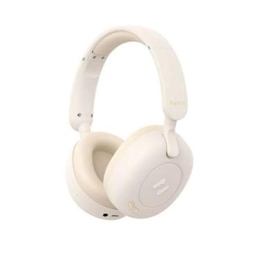 Imagem de Headphone Havit H655bt Anc Hibrido Bluetooth 5.3 Cor Bege - Ugreen