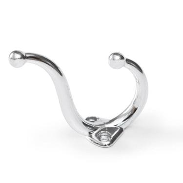 Imagem de Cabide Para Roupa Colonial Cabides Ganchos Duplos Ouro 2Un.