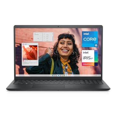 Imagem de Dell Laptop Inspiron 3530 - Tela sensível ao toque FHD de 15,6 polegadas (1920 x 1080), Intel Core i5-1335U, RAM DDR4 de 16 GB, SSD de 512 GB, Intel Iris Xe Graphics, Windows 11 Home - Preto carbono
