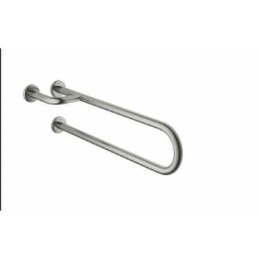 Imagem de Barra apoio fixa lateral aço escovado 2370.i.080.esc deca conforto - d