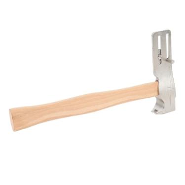 Imagem de Magnético Multifuncional Machado Magnético para Telhados, Machado com Cabo de Madeira Maciça para Reparo de Construção de Telhado, Ferramenta para Instalação Rápida de Pregos e Feltro