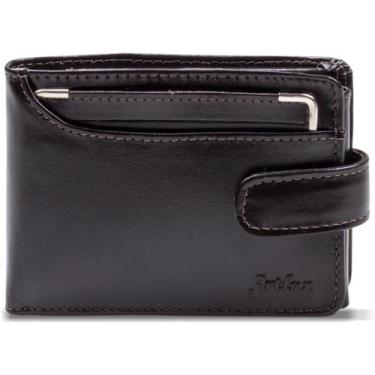 Imagem de Carteira Masculina Couro Artlux 907, Cafe