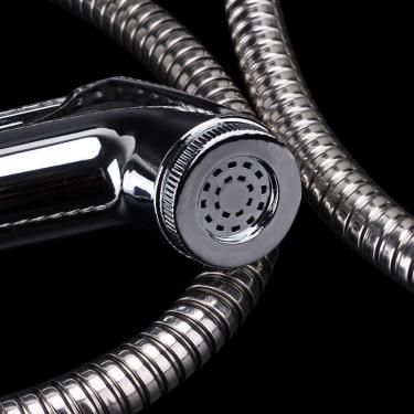 Imagem de Ducha Higiênica Para Banheiro Cozinha Cromado com Gatilho