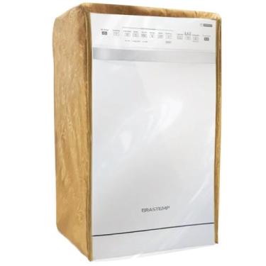 Imagem de Capa para lava louças brastemp 10 serviços transparente flex - Clean C