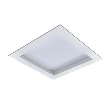Imagem de Plafon Painel Led Embutir 24w Recuado Quadrado 4000k Avant