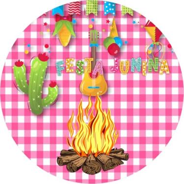 Imagem de Painel Redondo Veste Facil C/Elastico 1,50m Festa Junina (FJN024)