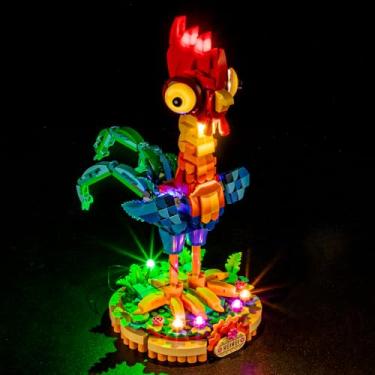 Imagem de MENZAVA LED Light Set Compatible with Lego Disney Heihei 43272 Building Blocks Model - Model Set NOT Included