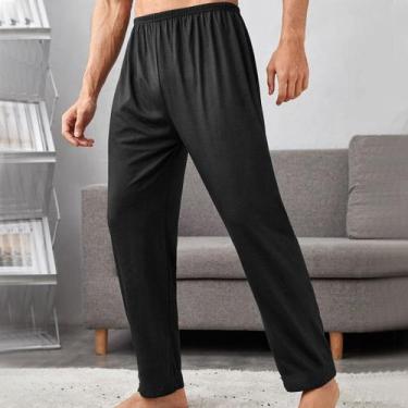 Imagem de Calça Básica Masculino para Dormir Confortável Slim - Slim Fitness, Ci