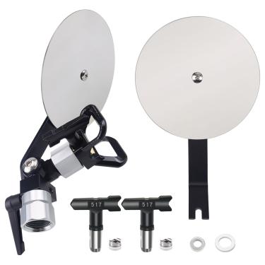 Imagem de TUDUD Guia Para Pistola De Pulverização Sem Ar, Ferramenta Aparar Tinta Com 2 Defletores, 517 Pontas, Acessórios Pulverizador