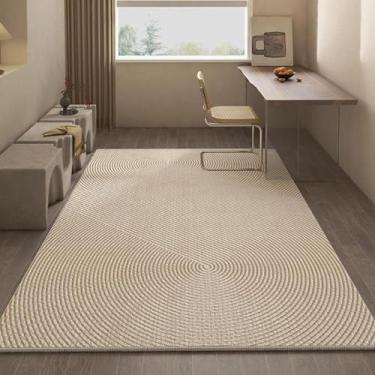 Imagem de Tapete moderno e simples para cadeira de estudo, tapete de chão para sala de estar, cadeira giratória, decoração de casa (120 x 200 cm/WSJR-8)