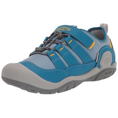 Imagem de KEEN Tênis infantil unissex Knotch Hollow confortável, Sombra azul/azul Mykonos, 10 Little Kid