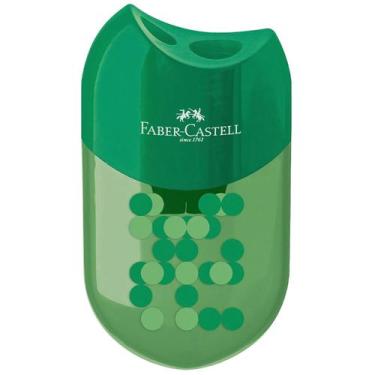 Imagem de Apontador De Lapis Deposito Faber Castell 2 Furos Two Tone - Faber-Cas