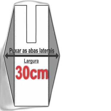 Imagem de Sacola Plástica Virgem 30X40 Cm - Fardo 2,5Kg - Reforçada - Altaplast