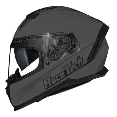Imagem de Capacete Race Tech Volt Monocolor Cinza Brilhante