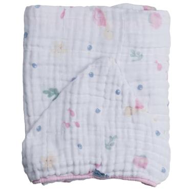 Imagem de Toalhão com Capuz Baby Joy Soft Estampado - Fundo do Mar