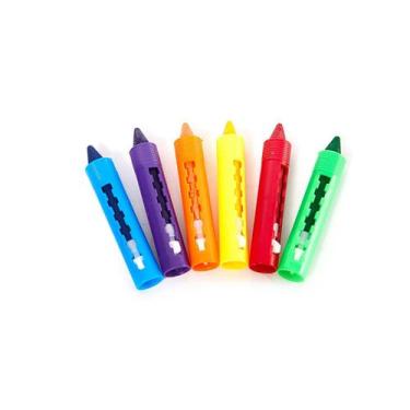 Imagem de Caneta Giz De Cera Rabisca E Apaga Brinquedo Banho Lavável - Arts