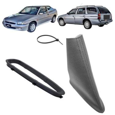 Imagem de Moldura Aro Interno Com Coifa Alavanca Freio Estacionamento Escort 199