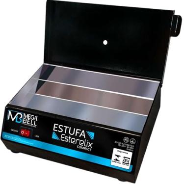 Imagem de Mega Bell Estufa Preta Compact Bivolt Automática