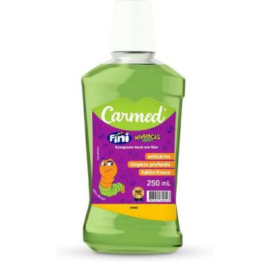 Imagem de Enxaguante Bucal Carmed Fini Minhocas 250ml