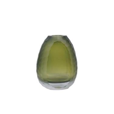 Imagem de VASO DECOR MURANO 18X9X22 CM VERDE ESMERALDA