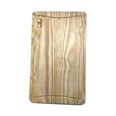 Imagem de Tábua Retangular C/ Canaleta 50 x 30cm Michelon