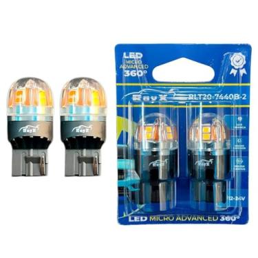 Imagem de Lâmpada Led T20 7440 1 Polo Micro Advanced 360 RayX 12-24v Canbus Branco