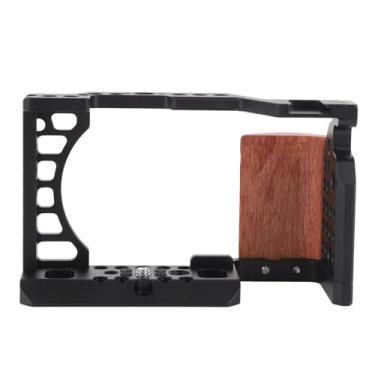 Imagem de Zerodis Posições de Orifício de Liga de Alumínio de Alumínio da Gaiola da Gaiola Câmera para A6000, Entusiastas Fotografia