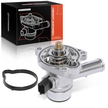 Imagem de A-Premium Conjunto de carcaça do termostato de refrigeração do motor com anel de vedação compatível com Chevrolet Cruze 2011-2016, Sonic 2012-2020, Trax 2013-2021, Cruze Limited 2016 & Buick Encore