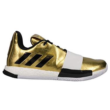 Imagem de Tênis masculino Adidas Harden Vol 3, Goldmt,ftwwht,cblack, 8